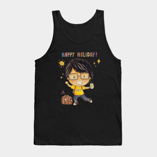 happy holiday ! Tank Top by mentol